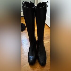 Black Women's Leather Boots from Neiman Marcus size 10